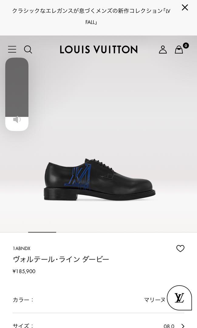 ★LOUUIS VUITTON★未使用「ヴォルテール・ライン ダービー」