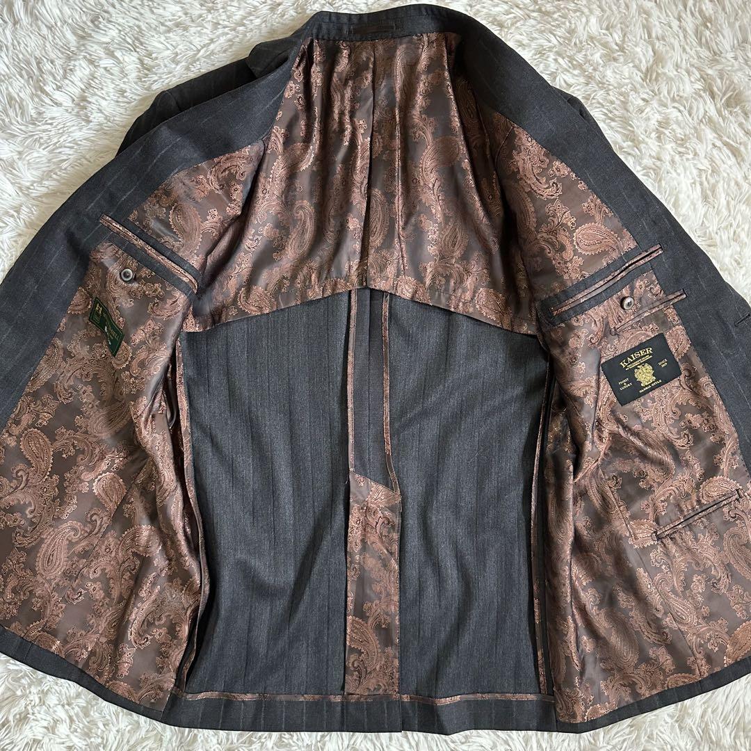 ◎美品/圧巻のスリーピース◎銀座グローバルスタイル ペイズリー