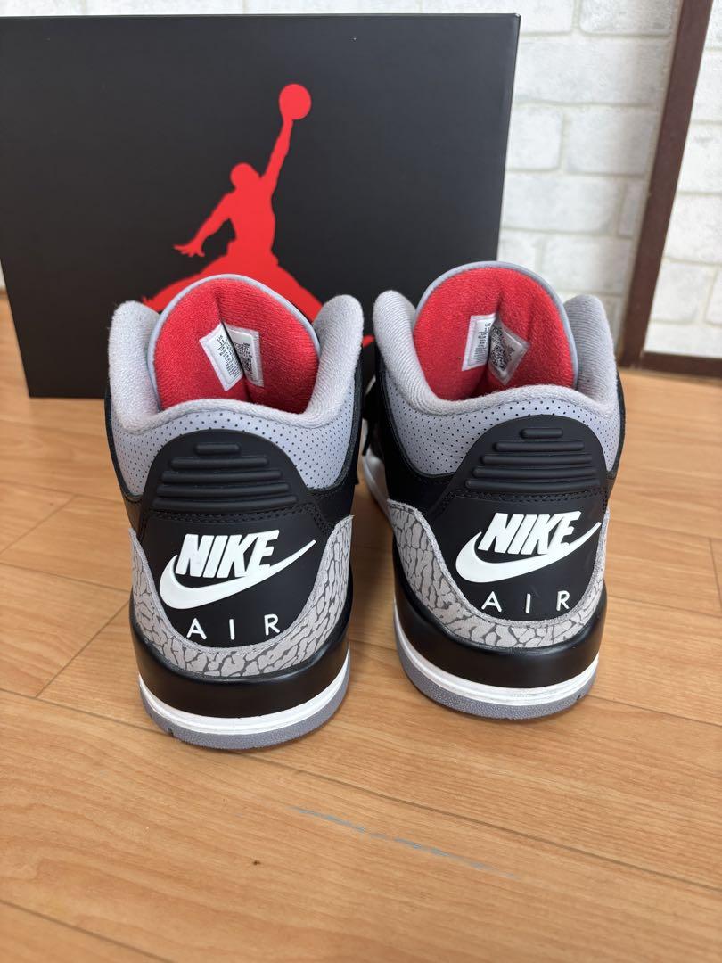 Nike Air Jordan 3 ブラックセメント