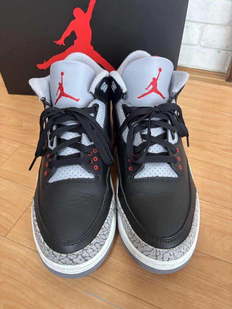 Nike Air Jordan 3 ブラックセメント