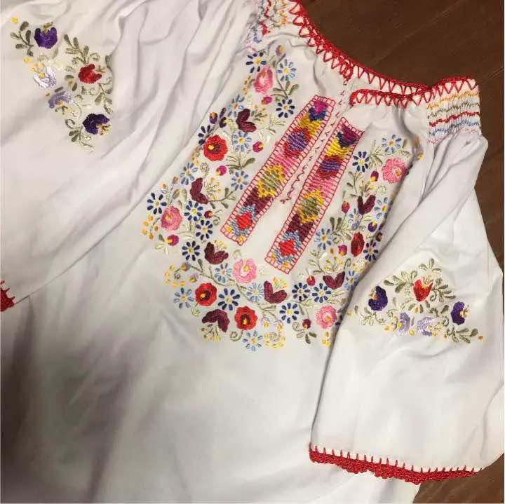 ハンガリー刺繍〜チュニック