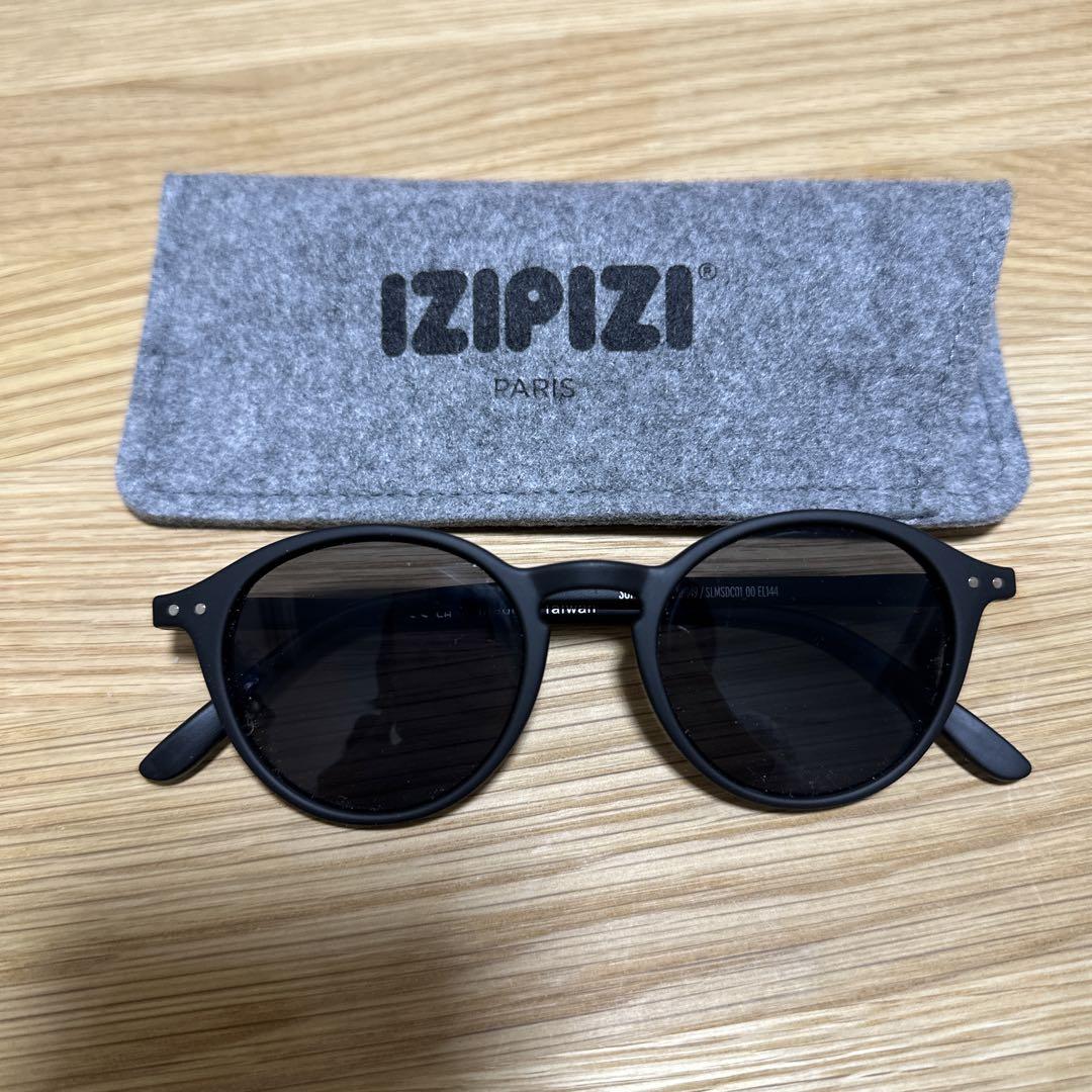 IZIPIZI SUN ブラック サングラス