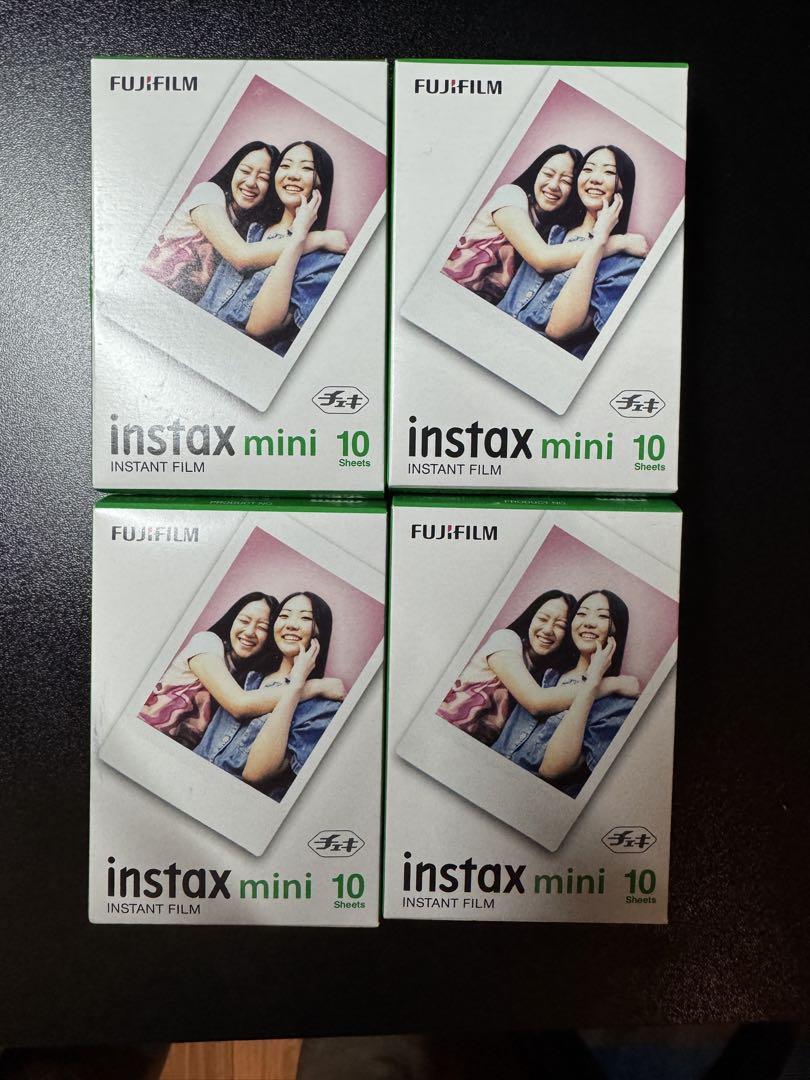 【新品未開封】FUJIFILM instax mini チェキフィルム 4パック