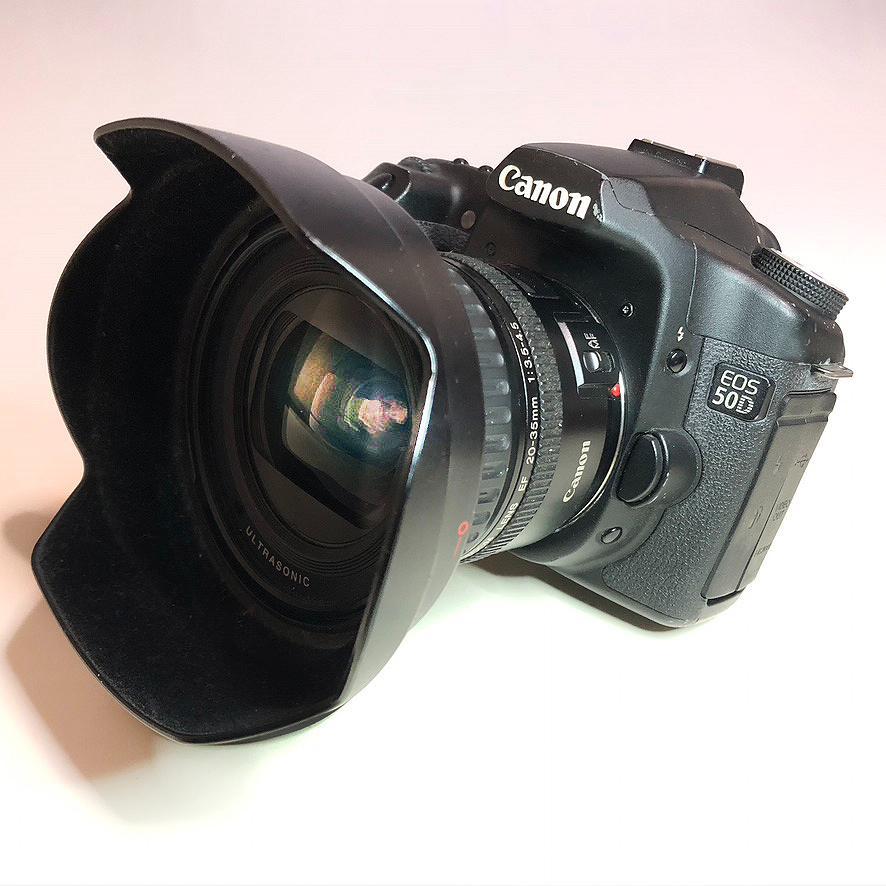 ファッション通販 Canon 即撮影PC取込み可 / レンズ2-3本セット + 50D EOS デジタルカメラ