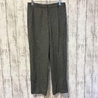 グレー スラックス