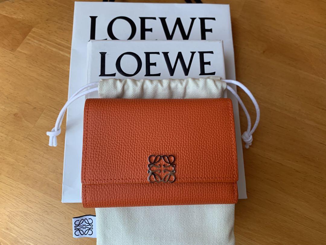 LOEWE★希少大人気アナグラムバーティカルウォレットスモールレザー財布★新品