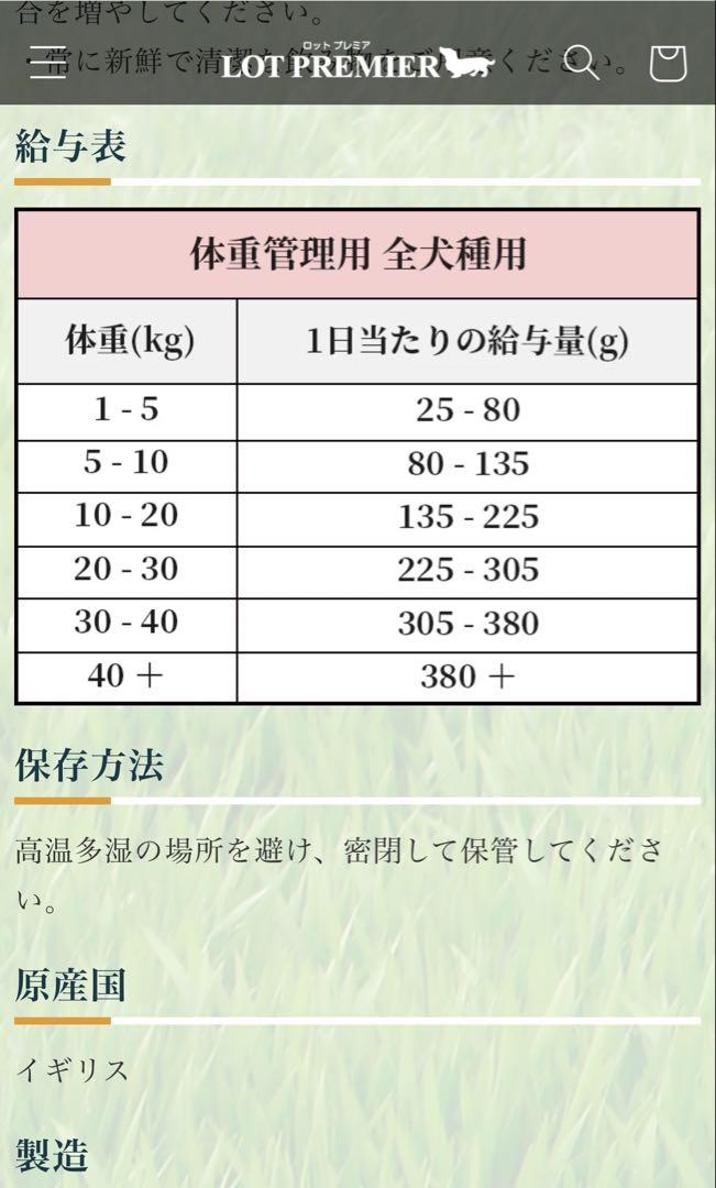 チキン&アガリクス 体重管理用 ドッグフード 小粒