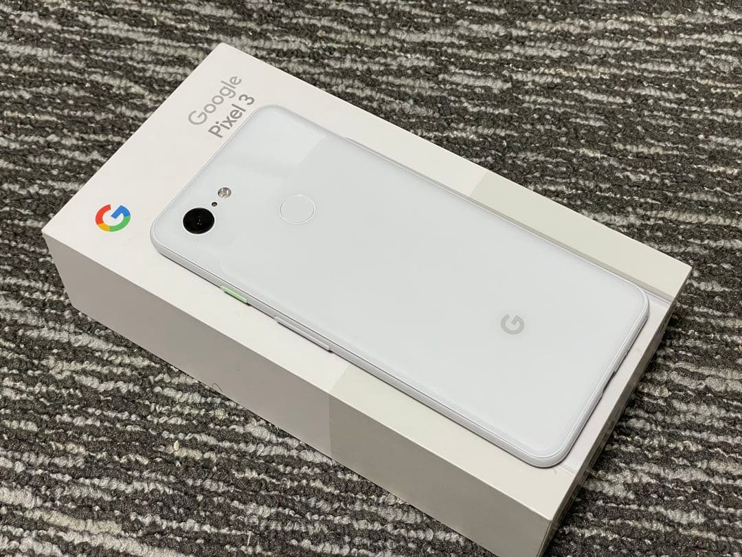Google Pixel 3 クリアリーホワイト