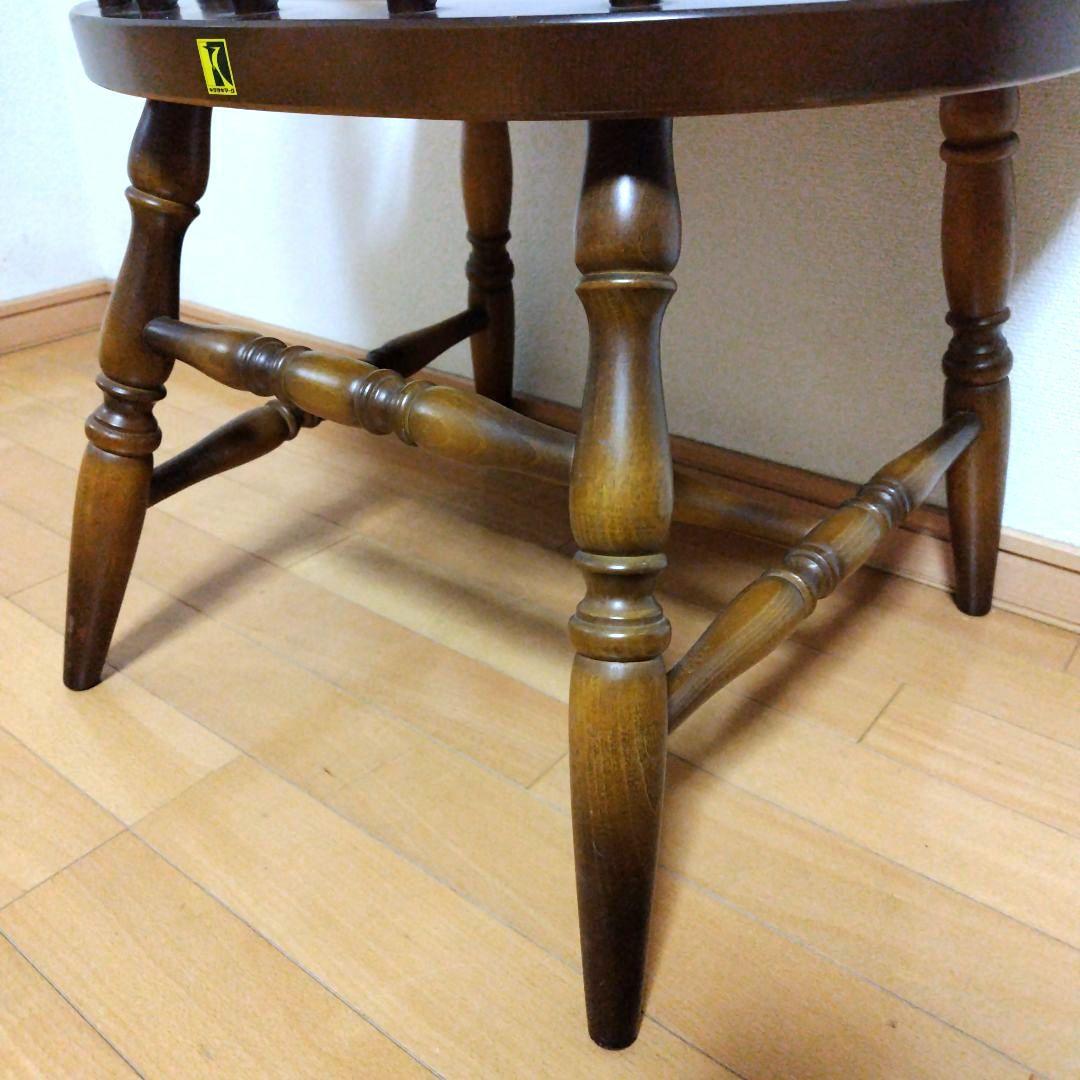 Dai□飛騨産業　肘付ダイニングチェア【キツツキマーク】