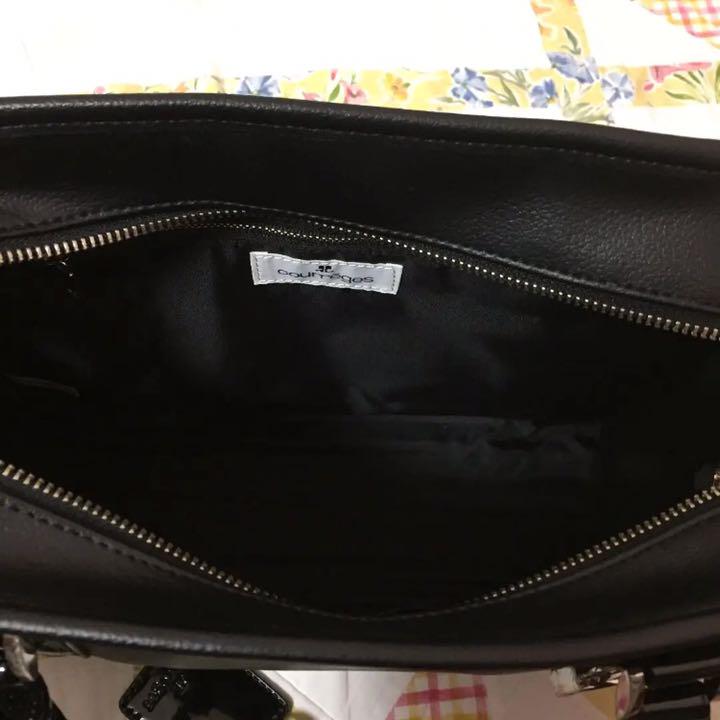 高級感 クレージュ 未使用 黒 ブラック ハンドバッグ Courreges - その他 - labelians.fr 高級感 クレージュ 未使用 黒 ブラック ハンドバッグ Courreges - その他 - labelians.fr