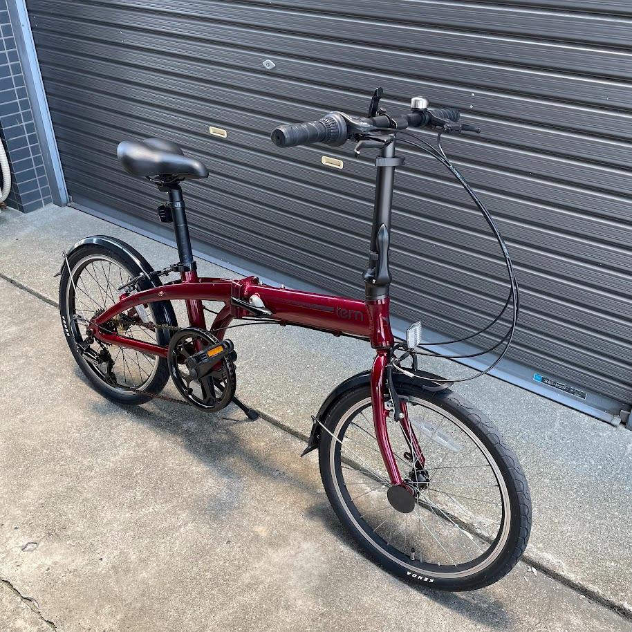 ●tern Link A7● 折りたたみ自転車 20inch 7段変速 超軽量