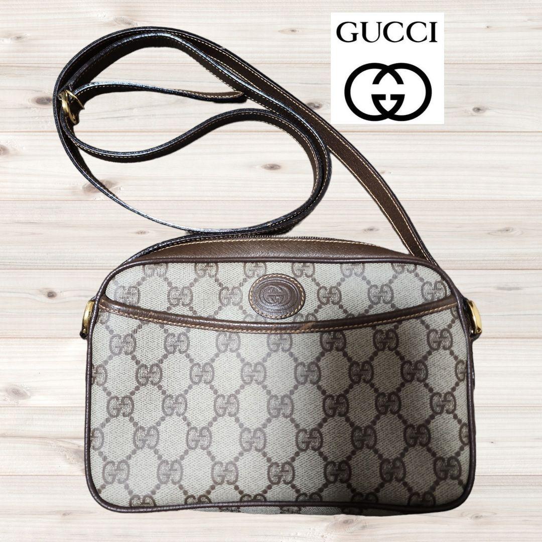 商品が購入 GUCCI ショルダーバッグ オールドグッチ GG柄 | artfive.co.jp