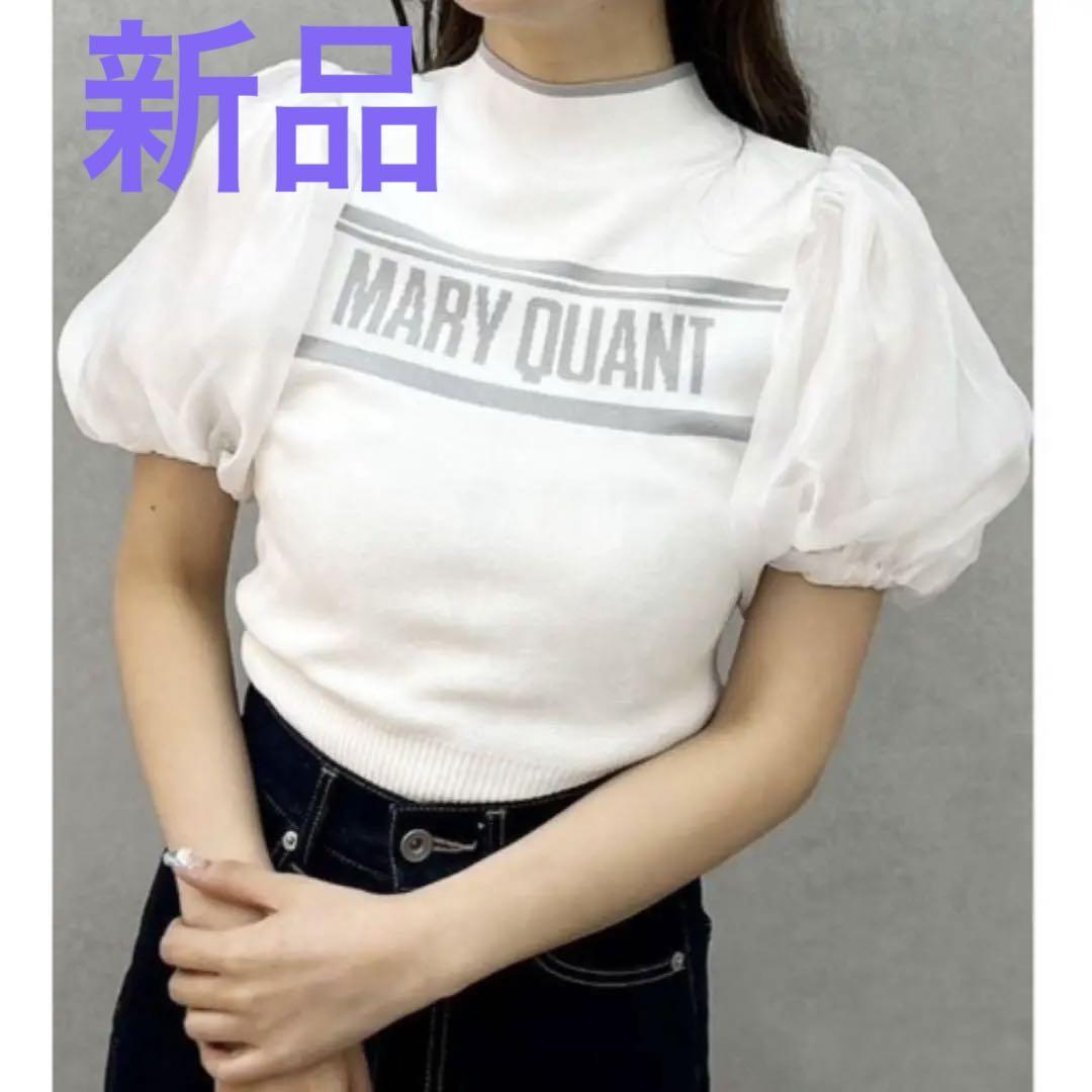 【新品】MERCURYDUO ♡MARYQUANTコラボ パフスリーブニット