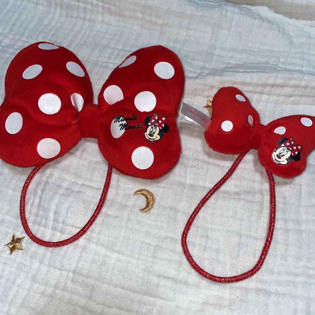 ディズニーランド ディズニーシー ミニーちゃん ヘアポニー セット 正規品送料無料