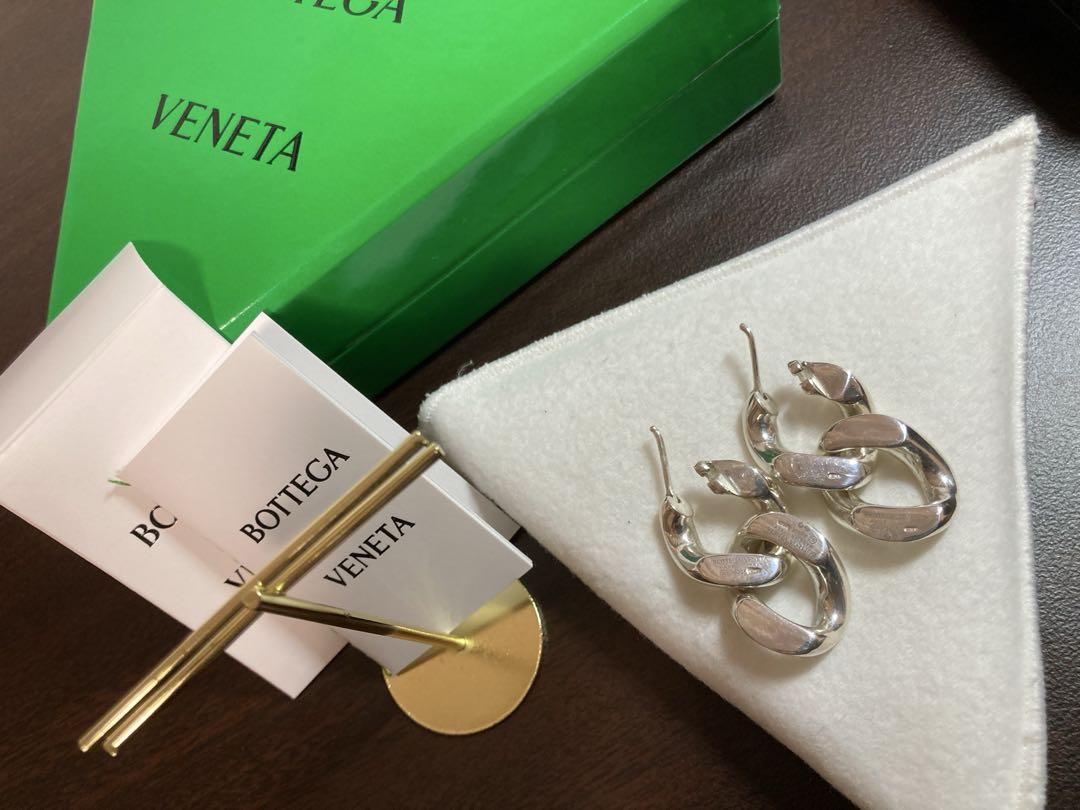 BOTTEGA VENETA（ボッテガヴェネタ）チェーンドロップピアス