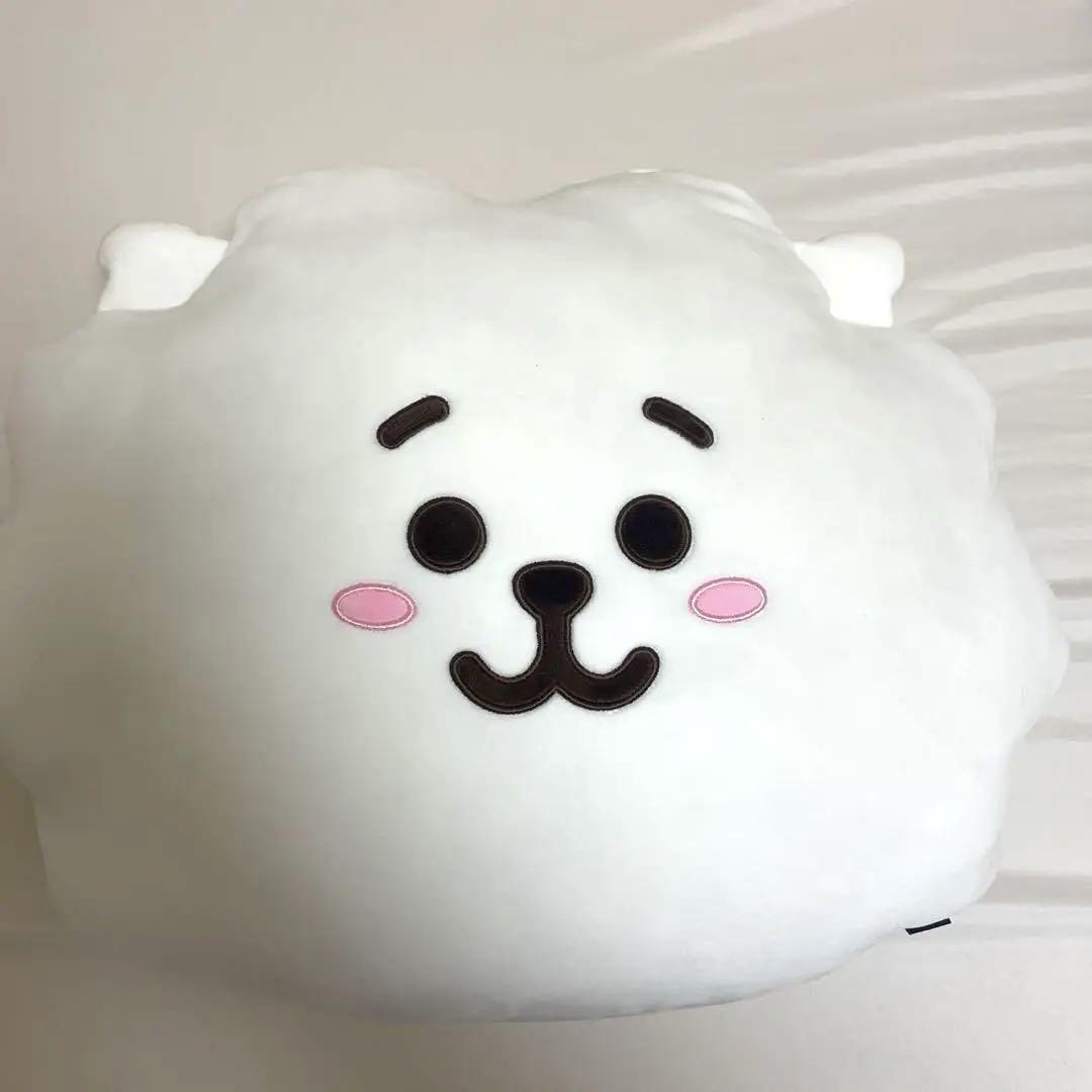公式　BT21 　ベーシックフェイスクッション　RJ ジン BT21 フェイスクッション RJ BTS 日本限定 アールジェイ JIN ジン
