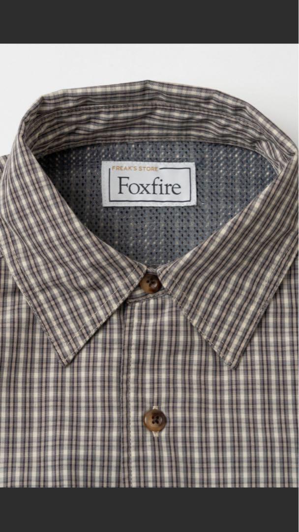 Foxfire/別注フィッシングポケット ロングスリーブチェックシャツ　タグ付