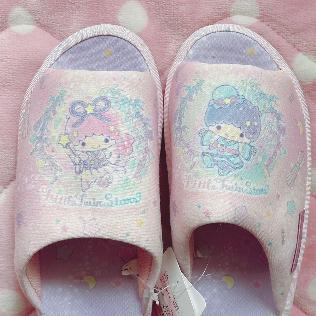 ♡キキララ リトルツインスターズ 冷感ケット 枕パッド 枕 スリッパ 七夕♡ ♡キキララ リトルツインスターズ 冷感ケット 枕パッド 枕 スリッパ 七夕♡