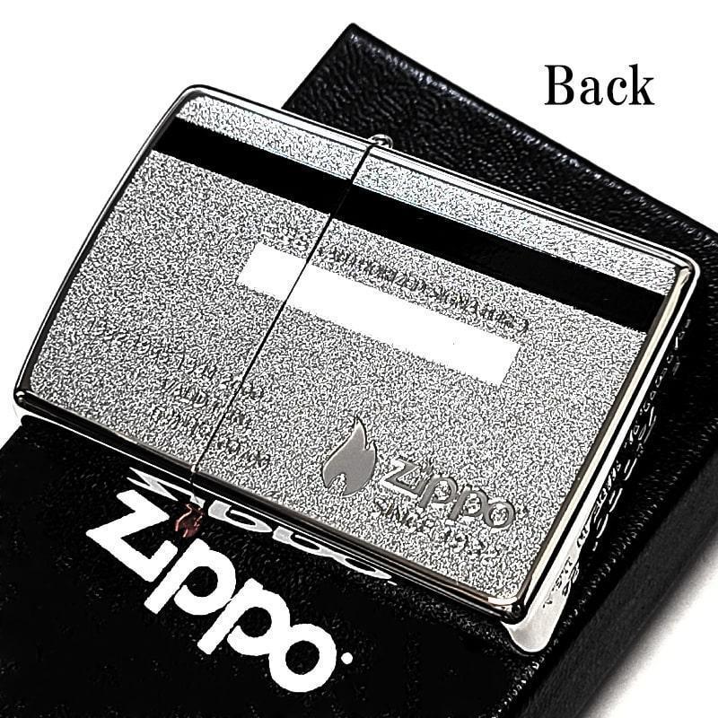 ZIPPO クレジット プラチナカード ジッポ ライター シルバー クレカ 鏡面