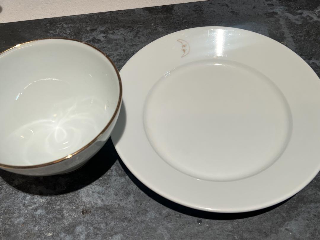 moon coffee salon 月のマダムのデジュネプレート 2セット MOON COFFEE SALON☾月のマダムカップ＆ソーサーセット2P - メルカリ