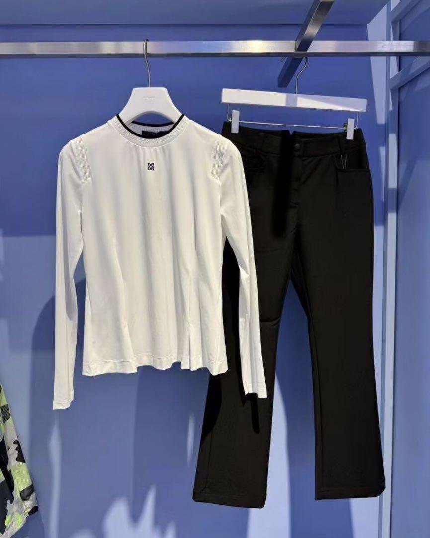 ジーフォア ゴルフ ウェア レディース トップス 長袖 カットソー 春夏Tシャツ