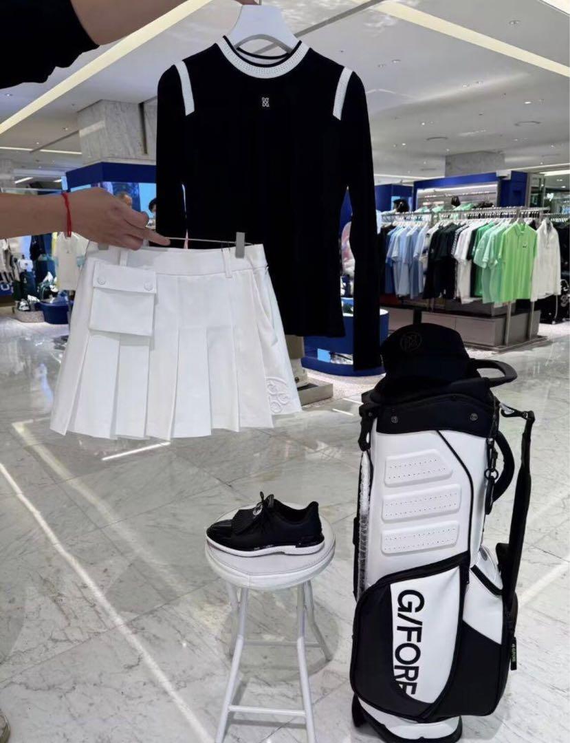 ジーフォア ゴルフ ウェア レディース トップス 長袖 カットソー 春夏Tシャツ