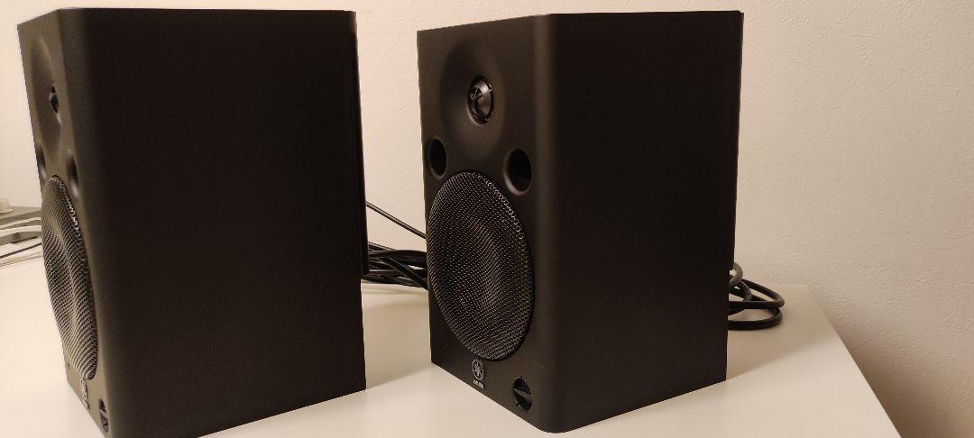 YAMAHA MSP5 STUDIO インシュレーター付き YAMAHA MSP5 Studio（インシュレーター、ミキサーケーブル付き）