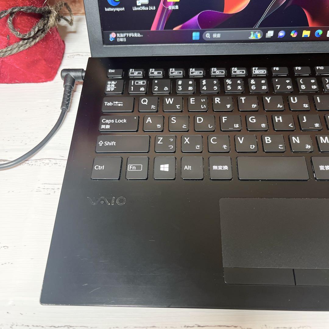 初心者も安心！VAIO ノートパソコン✨Win11／SSD256GB／i5／軽量