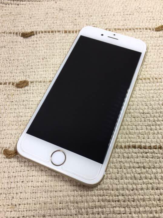 iPhone6 16GB au ゴールド（iphone6 gold 16gb AU）