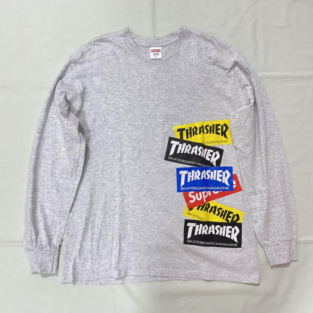 supreme×THRASHERのコラボロンT - Tシャツ