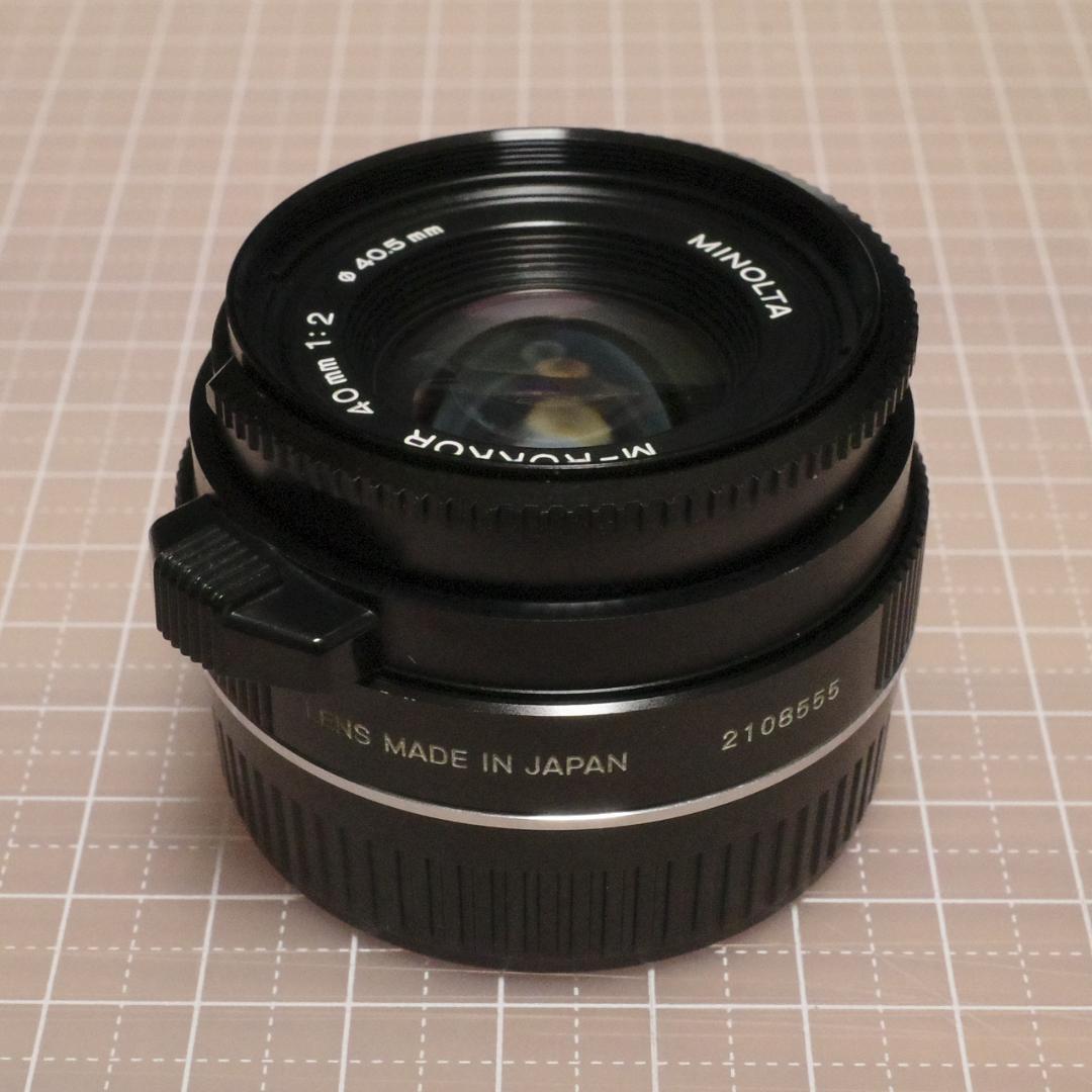 MINOLTA ミノルタ M-ROKKOR 40mm F2（平行カム CLE用）