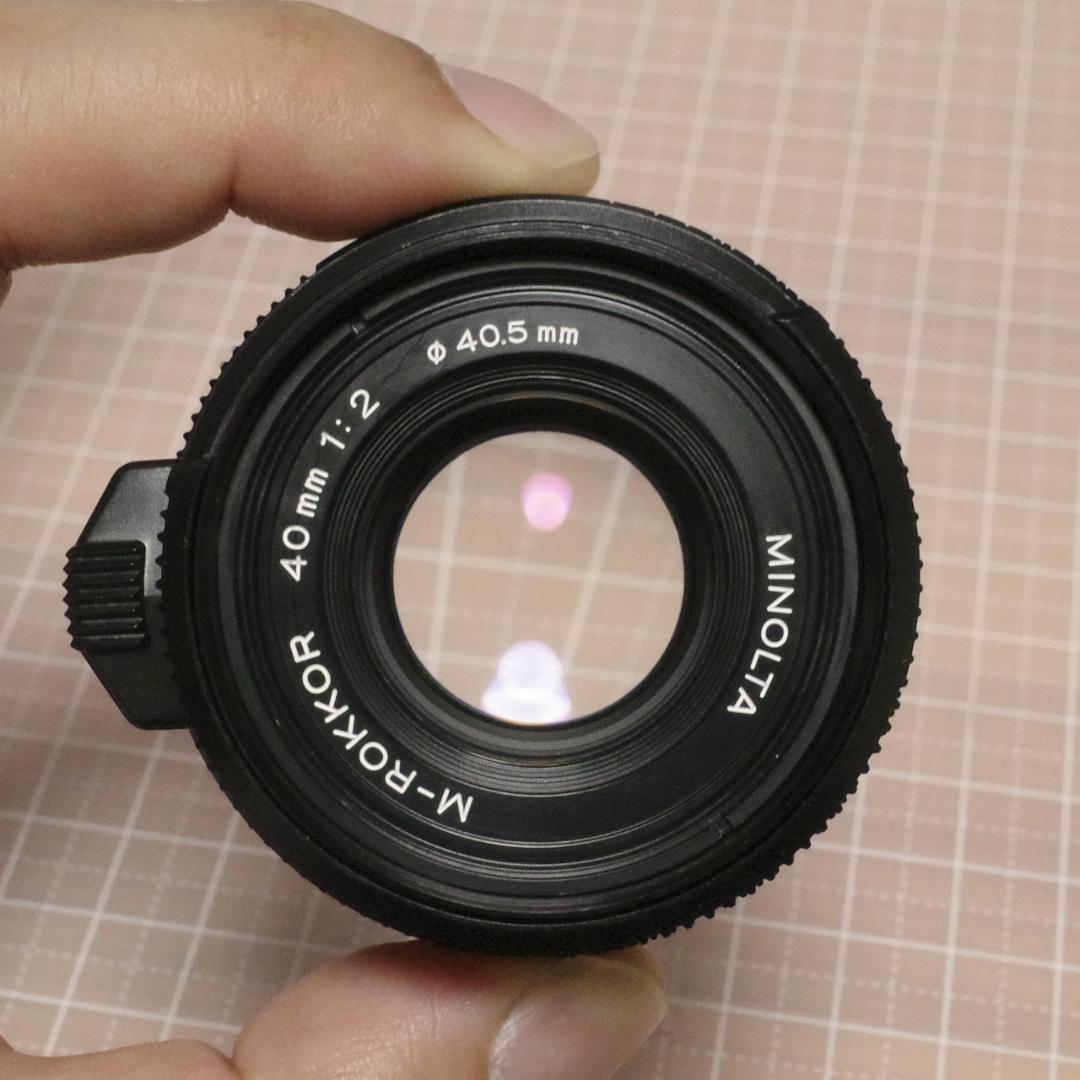 MINOLTA ミノルタ M-ROKKOR 40mm F2（平行カム CLE用）