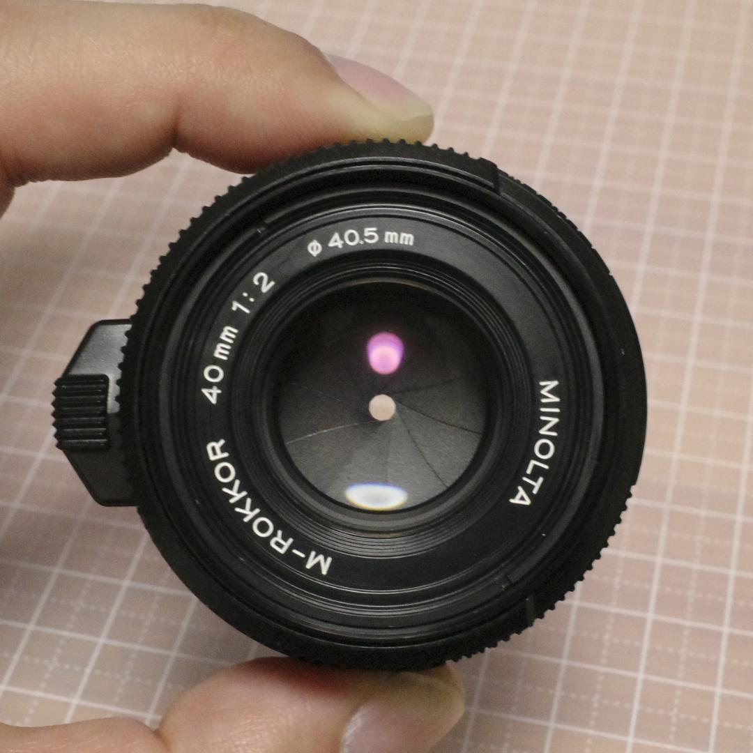 MINOLTA ミノルタ M-ROKKOR 40mm F2（平行カム CLE用）