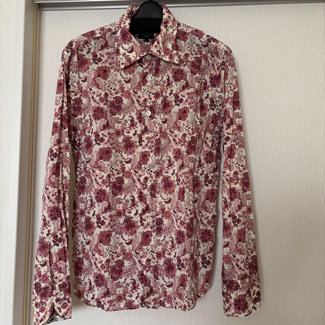 Paul Smith Jeans フラワープリント シャツ L - メルカリ