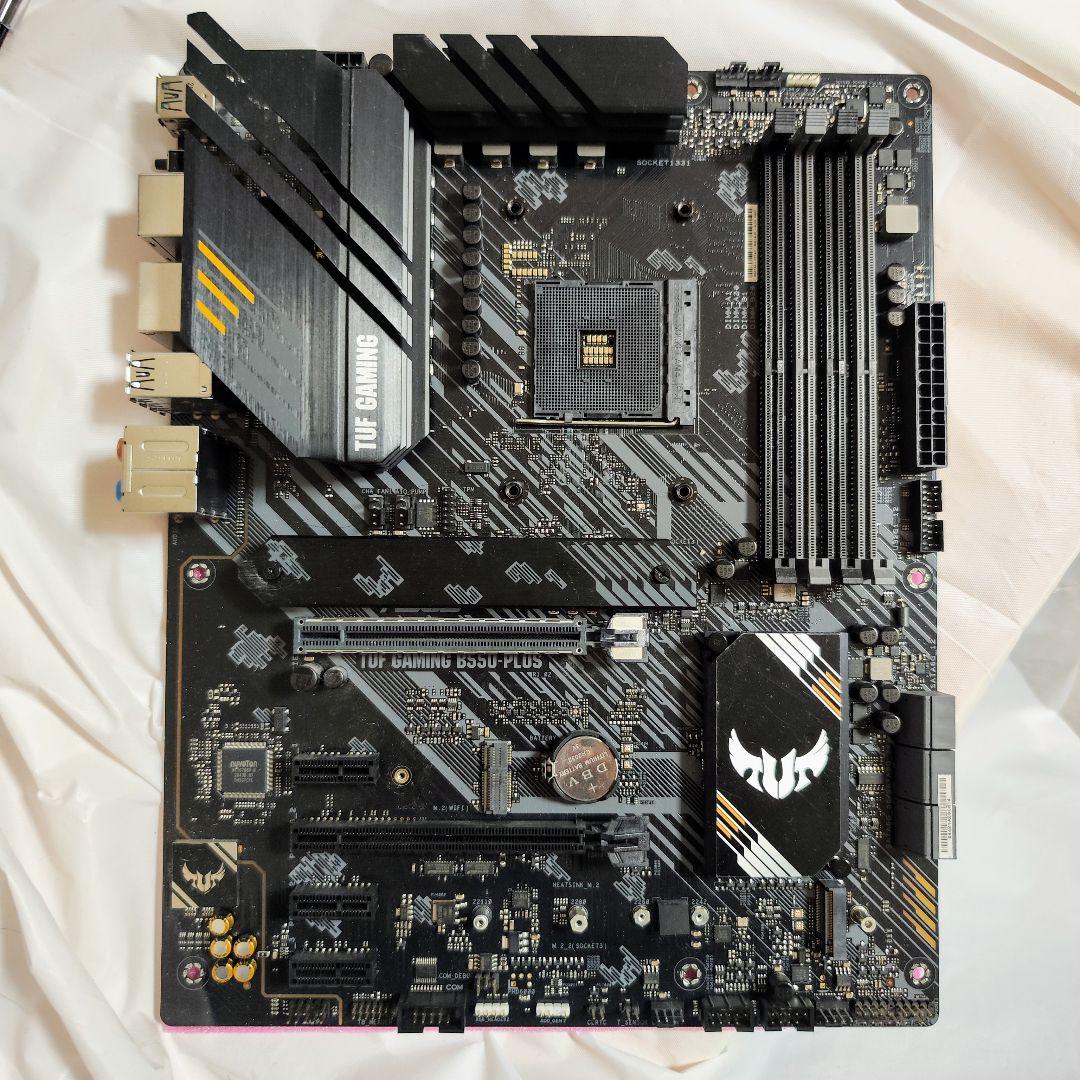 ASUS TUF GAMING B550-PLUS B550 ATXマザーボード