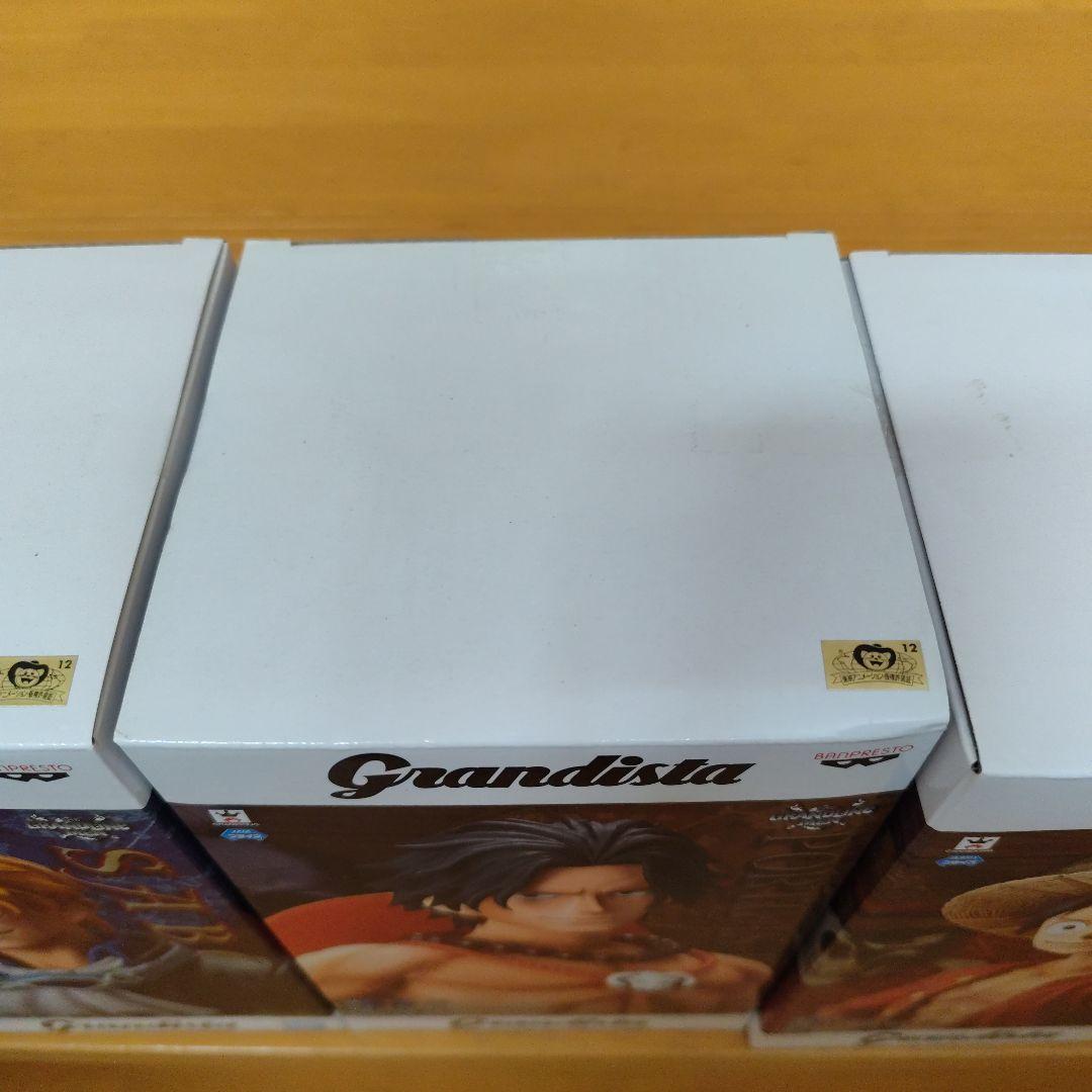 Grandista ワンピース ルフィ　エース　サボ 3体セット