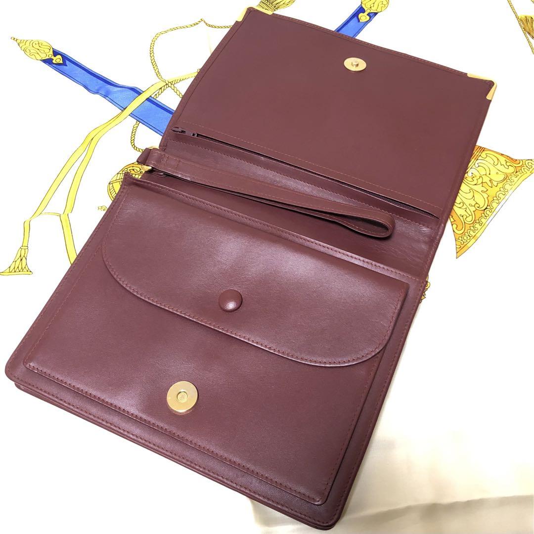 オールド カルティエ Cartier クラッチバッグ マストライン ユニセックス