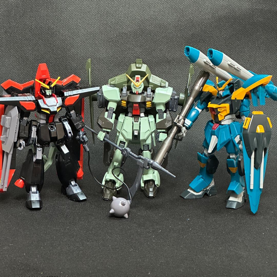 ガンプラ ジャンク SEEDシリーズセット ガンプラ】ガンダムSEED 悪役ガンダムセット【ジャンク】 - メルカリ