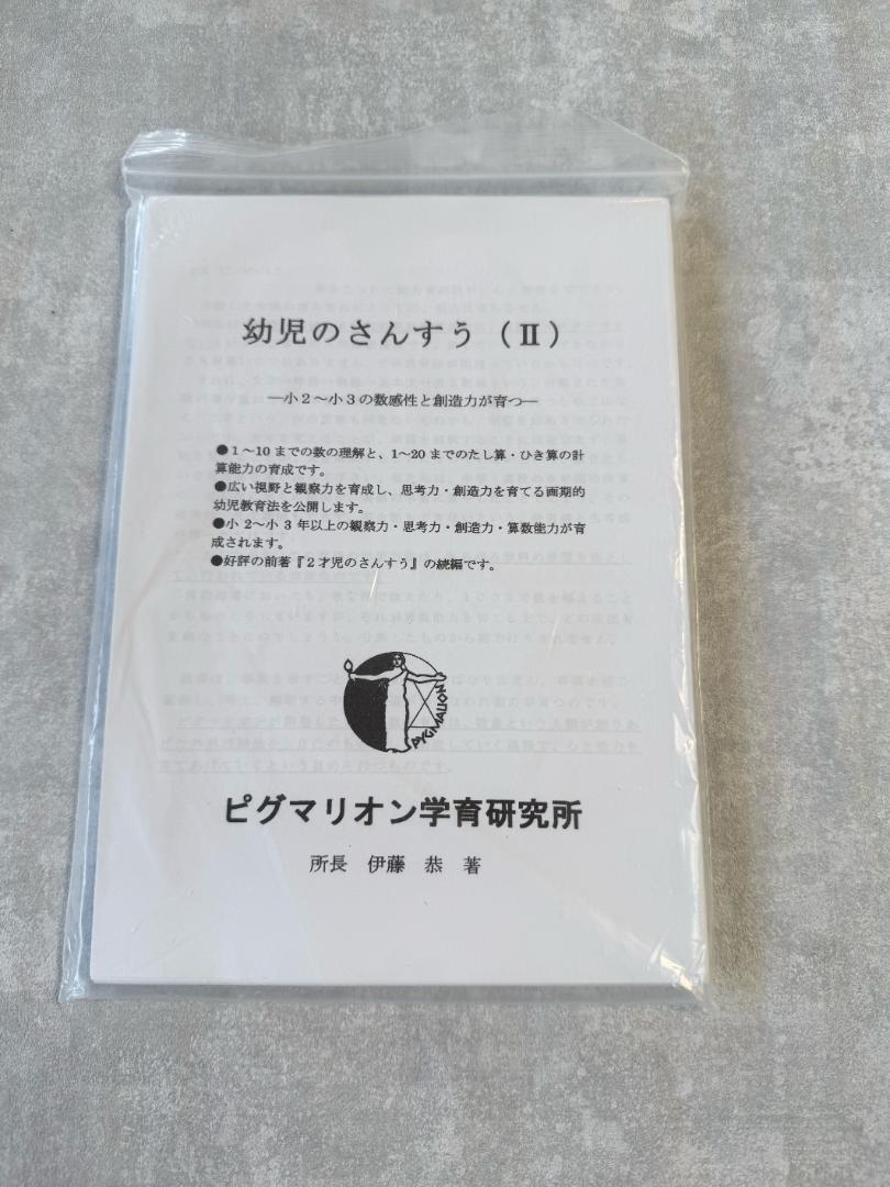 浜キッズ　セカンド　未記入　グレード　(小2) ピグマリオン　同等教材 ピグマリオン ドット棒C型＆幼児のさんすうⅡ・Ⅲセット