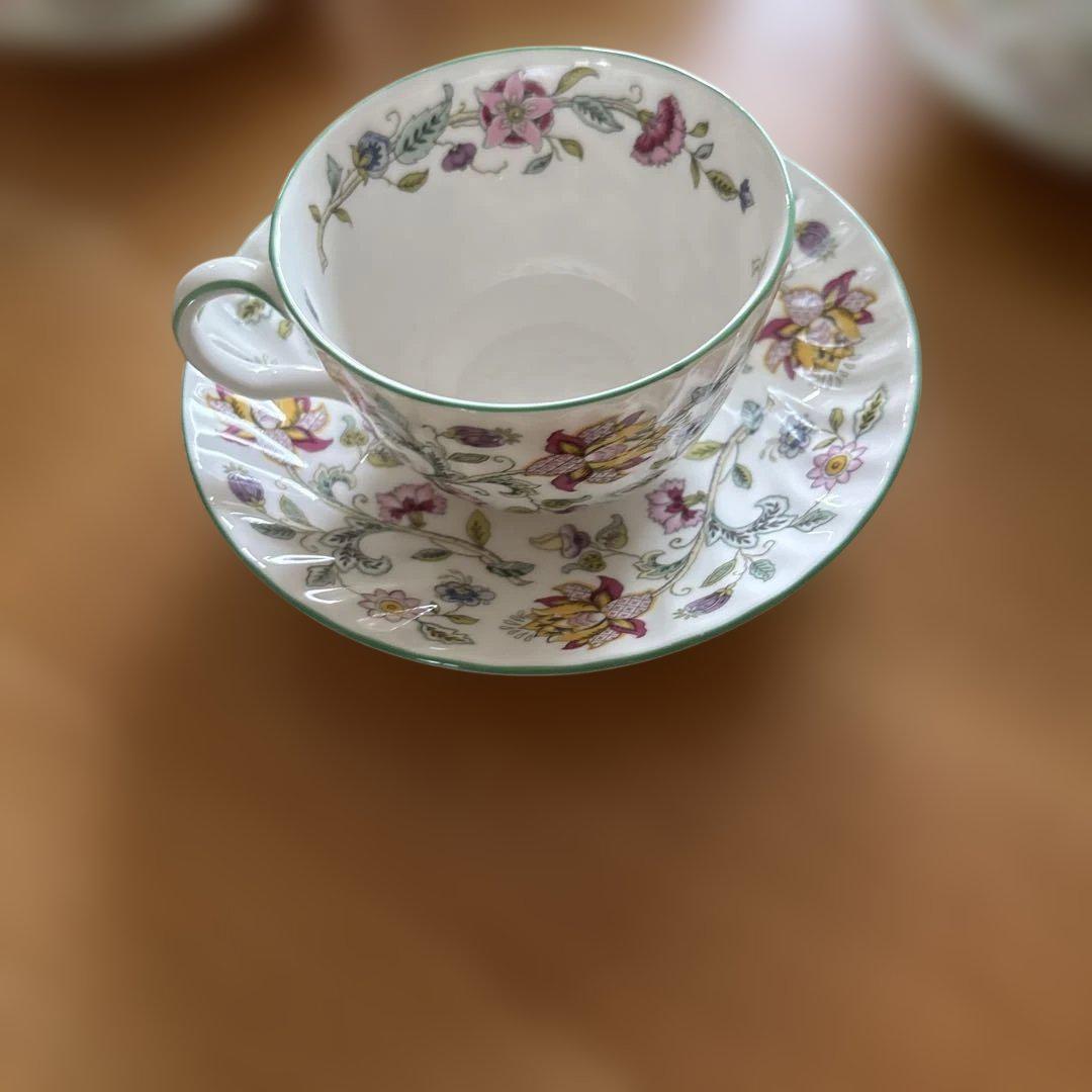 Mintonの花柄陶器食器セット Minton 花柄食器セット 陶器製 10点
