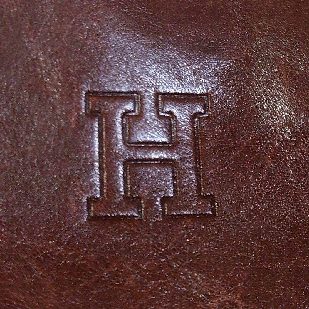 新着ファッション - ヒロフ HIROFU 本革 ブラウン レザー ワン