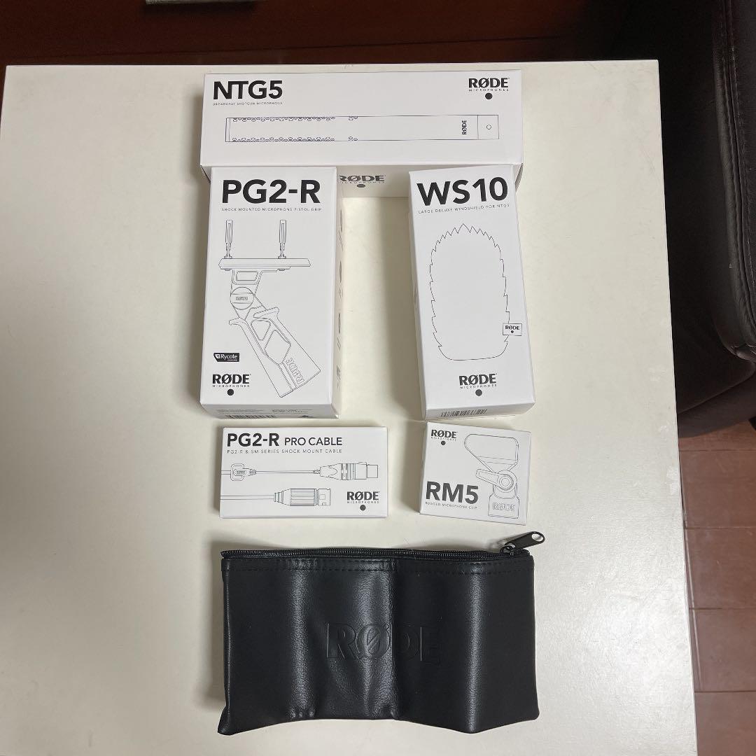 格安安い RODE NTG5ショットガンマイクキット cam0r-m97162277761 国産超特価