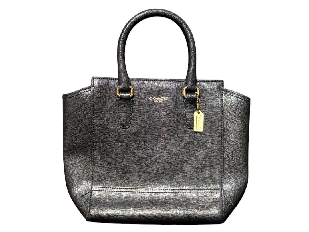 COACH ブラック ハンドバッグ