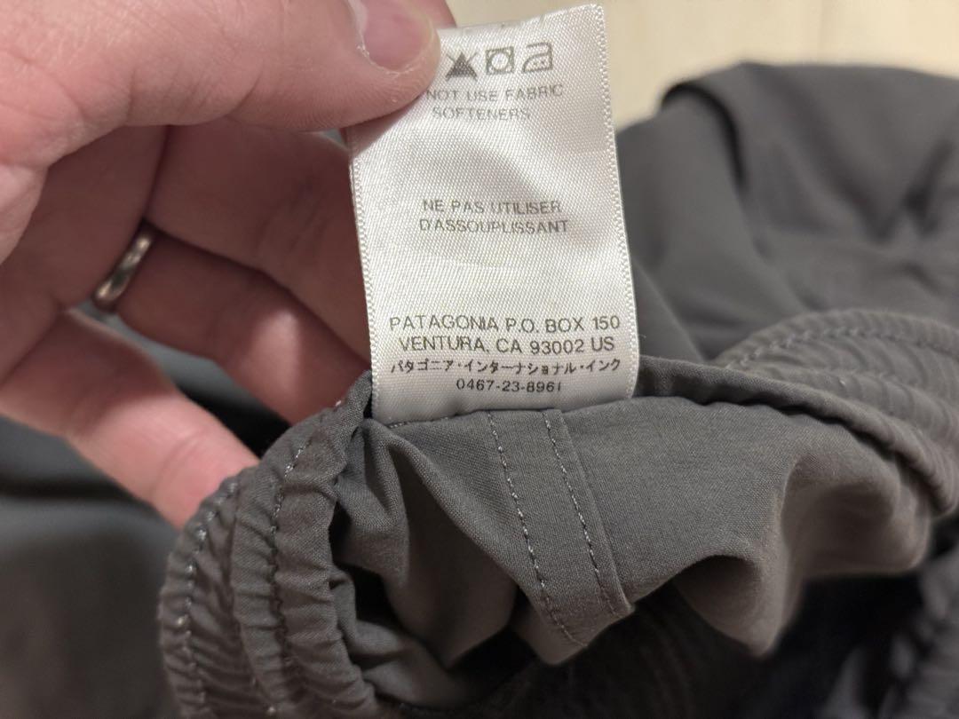Patagonia バギーズ　ストレッチ　グレー　S