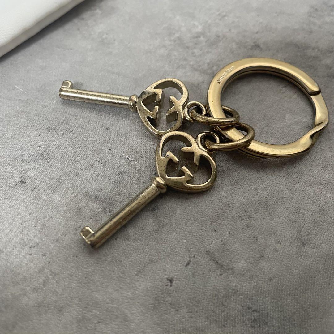 新入荷 GUCCI ラブリーハート インターロッキング キーリング グッチ 小物