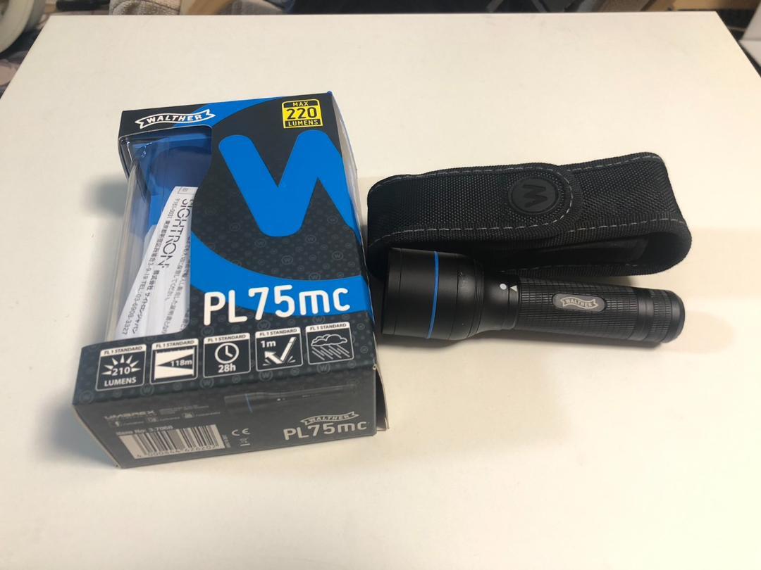 WALTHER PL75mc 懐中電灯
