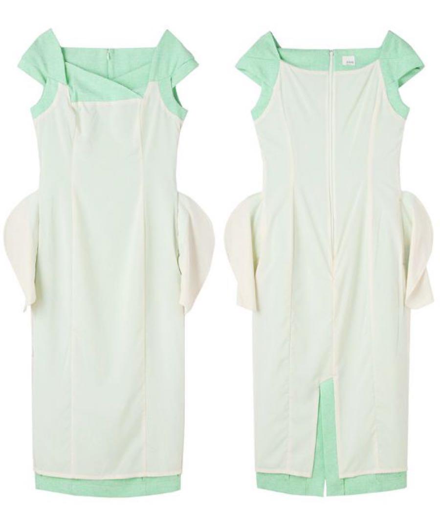 JENNE シックストレートワンピース