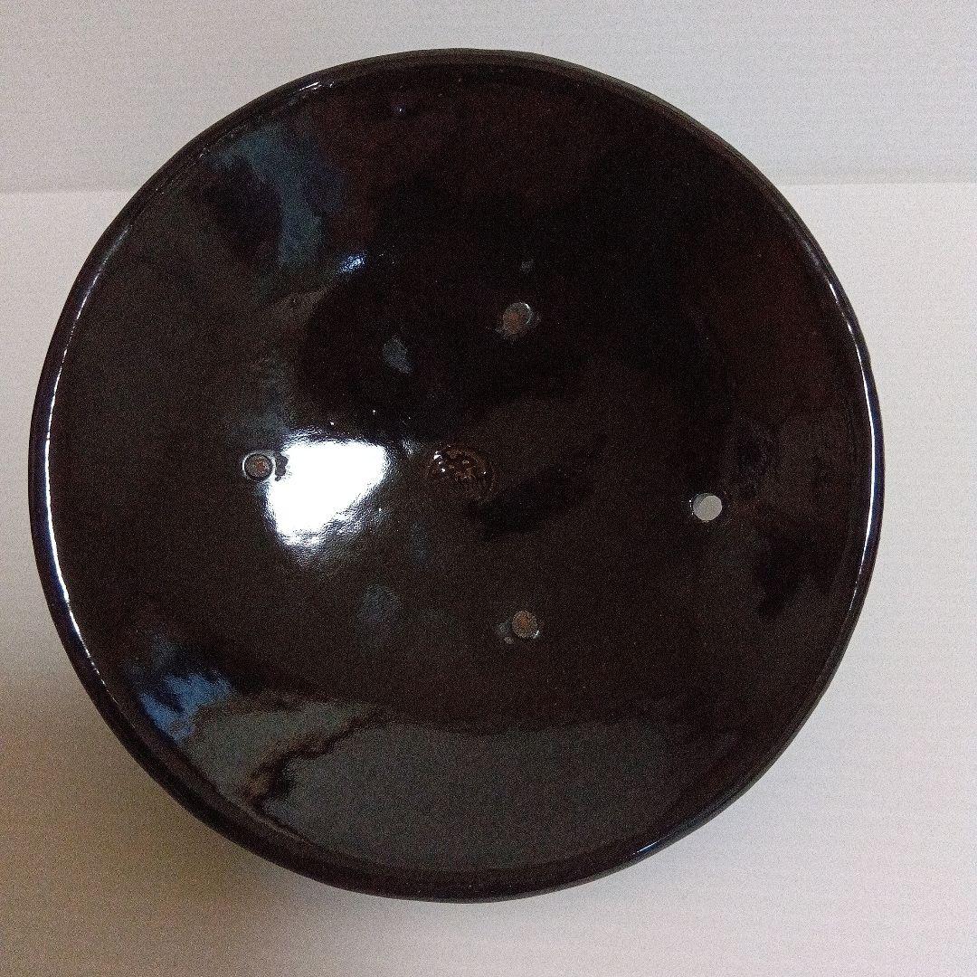 riche store様専用 雲井窯 鴨釉蓋木ノ葉土鍋 - メルカリ