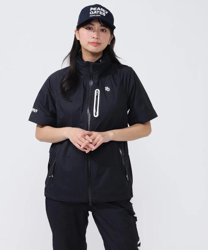 66,000円新品【パーリーゲイツ】袖脱着式 上下セットアップ 0(S-M)