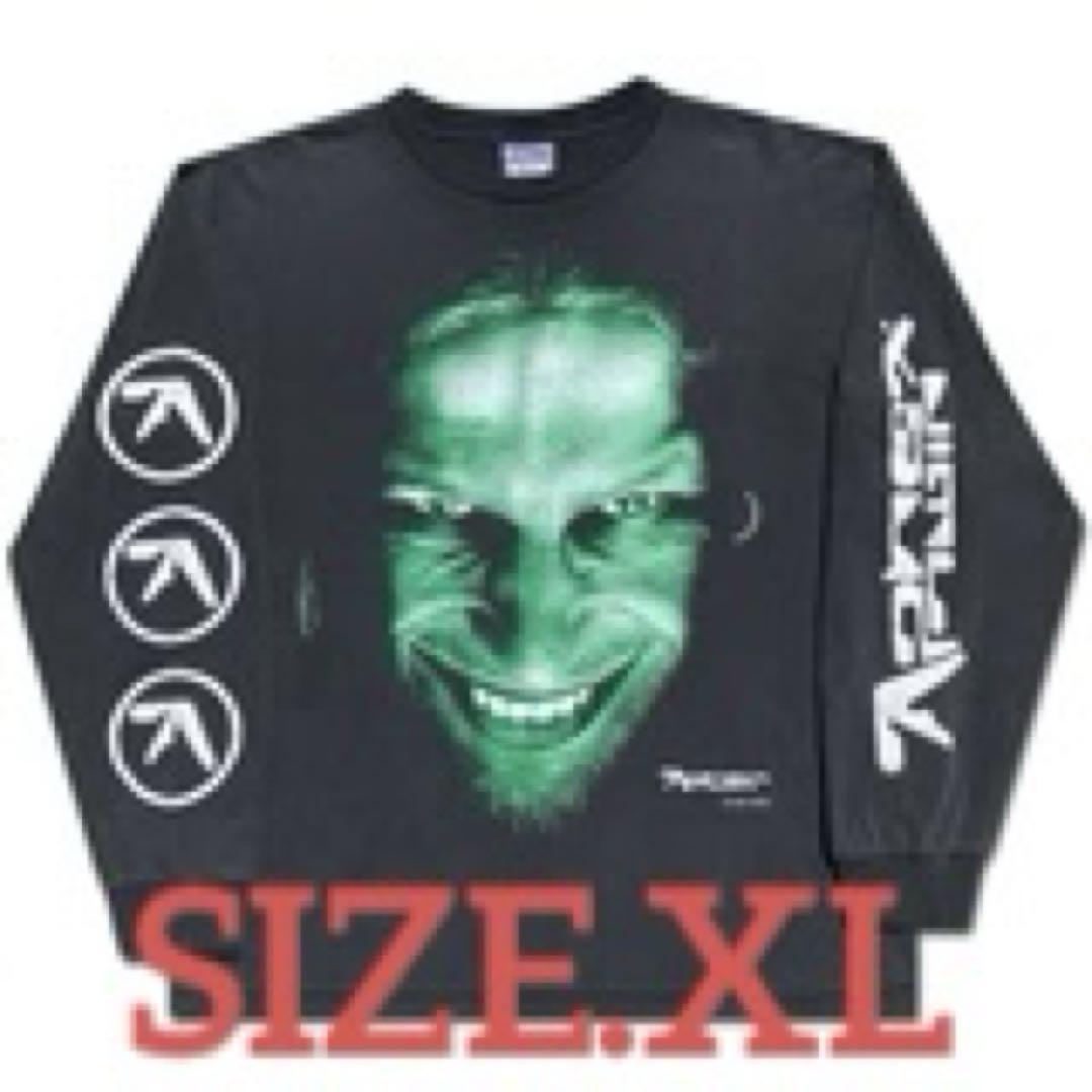 新品 Aphex Twin ロンT ロングTシャツ エイフェックスツイン テクノ